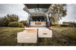 Camping-Module vom Baumarkt