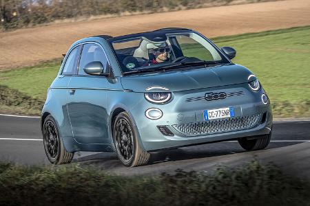 Fiat 500e Cabrio, Exterieur