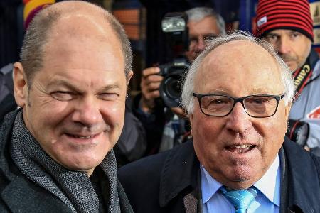 Olaf Scholz über Uwe Seeler: Olaf Scholz über Uwe Seeler: