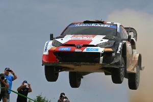 Rallye Estland: Rovanperä führt knapp vor Evans