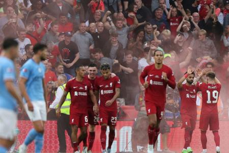 Sieg gegen City: Liverpool holt englischen Supercup Sieg gegen City: Liverpool holt englischen Supercup