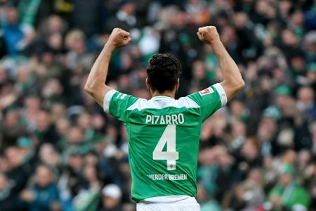 Pizarro-Abschiedsspiel in Bremen live bei Sat.1 Pizarro-Abschiedsspiel in Bremen live bei Sat.1
