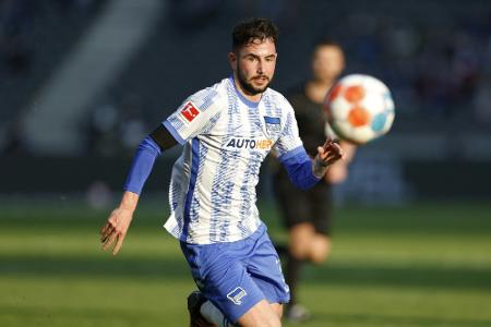 Nach Tumor-OP: Herthas Richter wieder im Lauftraining Nach Tumor-OP: Herthas Richter wieder im Lauftraining