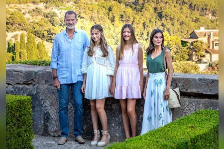 So stylisch urlauben die spanischen Royals auf Mallorca So stylisch urlauben die spanischen Royals auf Mallorca