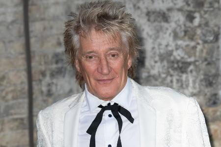 Seltener Anblick: Rod Stewart zeigt sich mit sieben seiner Kinder Seltener Anblick: Rod Stewart zeigt sich mit sieben seiner Kinder