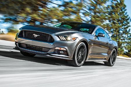 Ford Mustang, Frontansicht Ford Mustang, Frontansicht