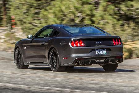 Ford Mustang, Heckansicht