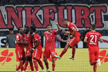 Machtdemonstration zum Start: Bayern deklassiert Frankfurt Machtdemonstration zum Start: Bayern deklassiert Frankfurt