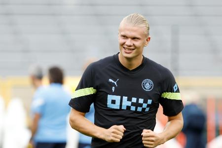 Haaland freut sich auf Haaland freut sich auf