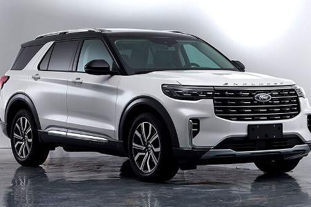 Ford Explorer Facelift 2023 leaked China