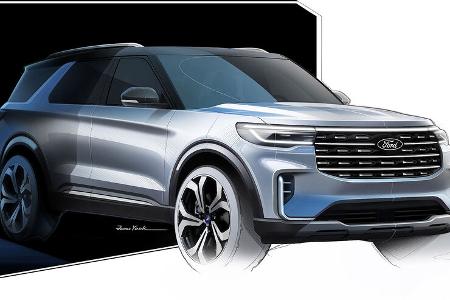 08/2022, 2023 Ford Explorer China-Version