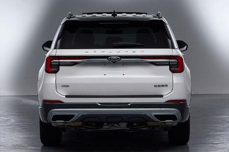 Ford Explorer Facelift 2023 leaked China