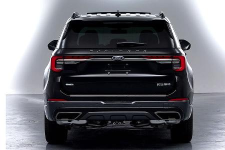 Ford Explorer Facelift 2023 leaked China