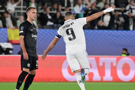Alaba und Benzema beenden Frankfurts Supercup-Traum Alaba und Benzema beenden Frankfurts Supercup-Traum