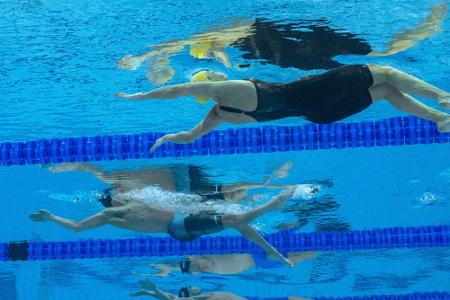 Schwimm-EM in Rom: Gemischte Lagenstaffel verpasst Medaille Schwimm-EM in Rom: Gemischte Lagenstaffel verpasst Medaille