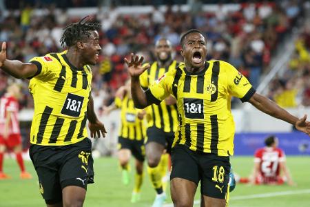 Drei Joker-Tore: Dortmund dreht Spiel in Freiburg Drei Joker-Tore: Dortmund dreht Spiel in Freiburg