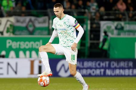 Bundesliga-Absteiger Fürth weiter sieglos Bundesliga-Absteiger Fürth weiter sieglos