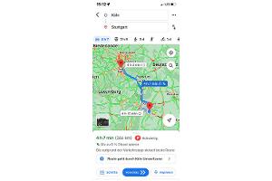 Spritspar-Routen für Deutschland