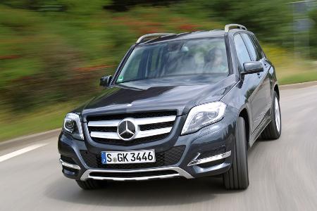 Mercedes GLK, Frontansicht Mercedes GLK, Frontansicht