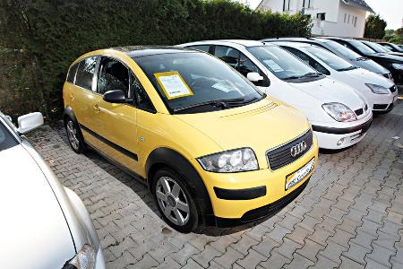 Audi A2 1.4, Frontansicht