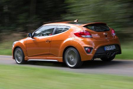 Hyundai Veloster Turbo, Heckansicht