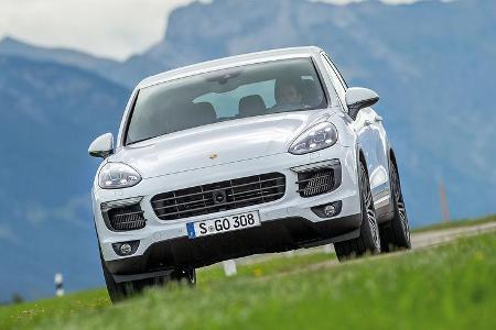 Porsche Cayenne Diesel, Frontansicht Porsche Cayenne Diesel, Frontansicht