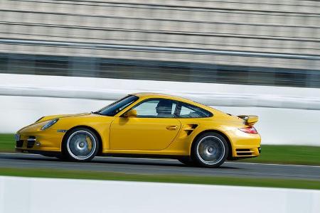 Porsche 911 Turbo, Seitenansicht