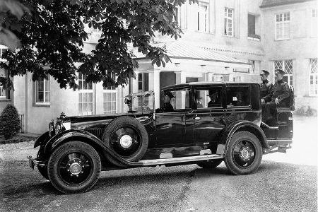 Sonderanfertigung für Äthiopiens Kaiser Haile Selassie: Maybach Typ W 5 von 1928.