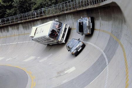 Mercedes Einfahrbahn Mercedes Einfahrbahn