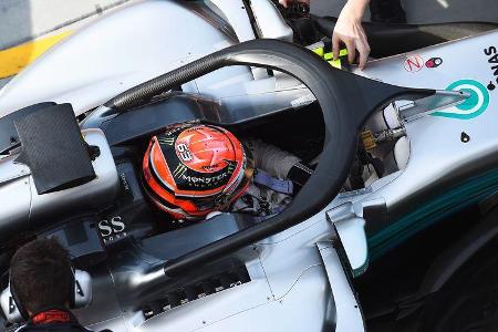 George Russell - Halo-Test - Ungarn - 2017 George Russell - Halo-Test - Ungarn - 2017
