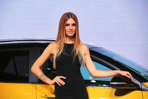Messe-Girls der IAA