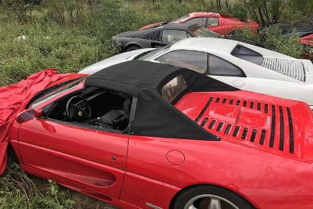 05/2019, Verlassene Ferraris in Houston