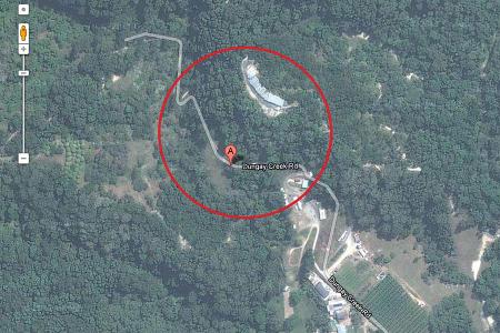 Im aktuellen Luftbild ist der neu gebaute Gebäudekomplex für das Dschungelcamp deutlich zu erkennen Im aktuellen Luftbild ist der neu gebaute Gebäudekomplex für das Dschungelcamp deutlich zu erkennen
