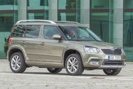 Skoda Yeti 1.4 TSI, Frontansicht
