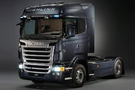 Porsche Fremdentwicklung Scania Lkw-Kabine