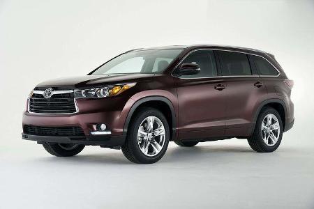 Toyota Highlander 2014 Weltpremiere New York