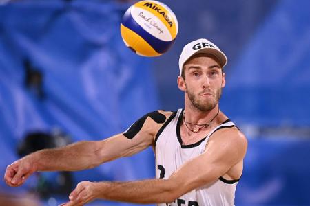 Deutsche Beachvolleyballer starten durchwachsen in Heim-EM Deutsche Beachvolleyballer starten durchwachsen in Heim-EM