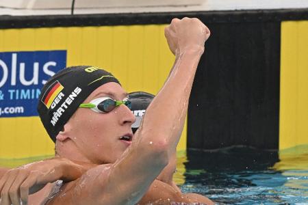 Schwimm-EM: Gose und Märtens holen die Titel über 400 m Schwimm-EM: Gose und Märtens holen die Titel über 400 m