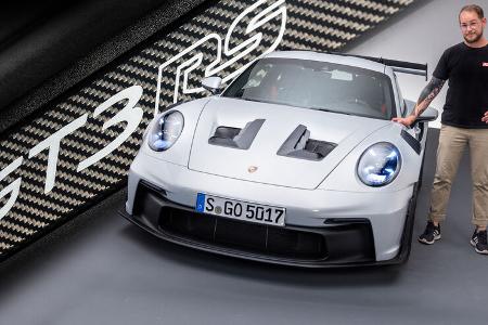 SPERRFRIST 17.08.22 17 Uhr Porsche 911 GT3 RS 992 Studio Neuvorstellung