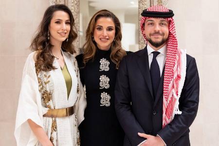 Königin Rania von Jordanien: Ihr ältester Sohn hat sich verlobt Königin Rania von Jordanien: Ihr ältester Sohn hat sich verlobt