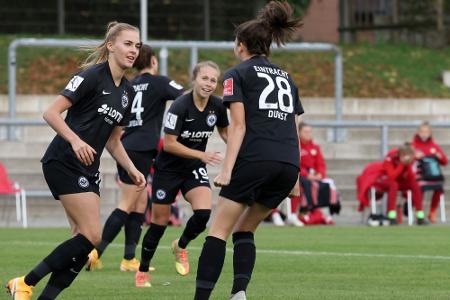 Frauen-CL: Eintracht nimmt erste Hürde in Hjörring Frauen-CL: Eintracht nimmt erste Hürde in Hjörring