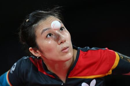 Tischtennis: DTTB-Trio nach Han-Aufgabe im EM-Viertelfinale Tischtennis: DTTB-Trio nach Han-Aufgabe im EM-Viertelfinale