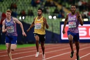 Hartmann Fünfter über 200 m - Hughes holt Gold