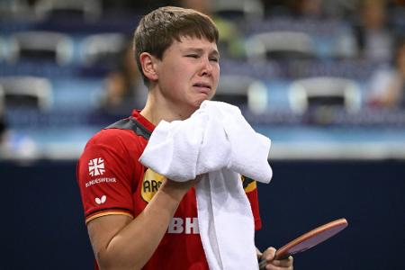 Tischtennis: Mittelham gibt im EM-Finale auf Tischtennis: Mittelham gibt im EM-Finale auf