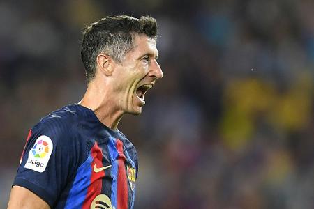 Erste Barca-Tore: Lewandowski trifft nach 50 Sekunden Erste Barca-Tore: Lewandowski trifft nach 50 Sekunden