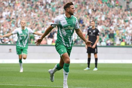 Niclas Füllkrug (Werder Bremen) - Füllkrug macht da weiter wo er in der 2. Bundesliga aufgehört hat: mit dem Toreschießen. Der Mittelstürmer traf an beiden Bundesliga-Spieltagen und ist damit hauptverantwortlich dafür, dass Werder bereits Punkte auf dem Konto hat.
