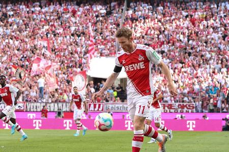 Florian Kainz (1. FC Köln) - Der Mittelfeldspieler gehört bislang laut 'kicker' zu den notenbesten Akteuren der Bundesliga. Ein Tor und eine Vorlage in zwei Punktspielen sind sein Beitrag zum starken vierten Tabellenplatz der Kölner.