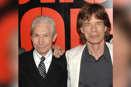 Erster Todestag: Mick Jagger erinnert an verstorbenen Charlie Watts Erster Todestag: Mick Jagger erinnert an verstorbenen Charlie Watts