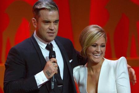 München-Gig: Helene Fischer wünscht Robbie Williams München-Gig: Helene Fischer wünscht Robbie Williams
