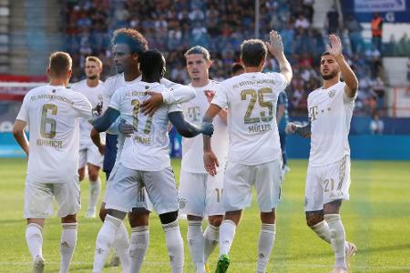 FC Bayern startet bei Inter Mailand